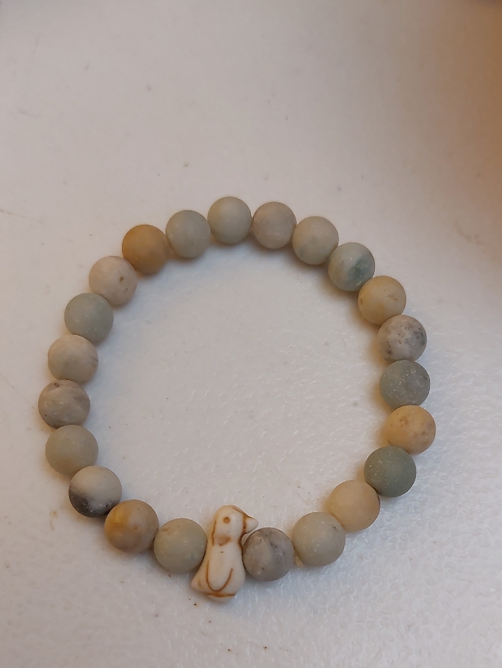 Fahlo Sky Stone Penguin Passage Beaded Stretch Bracelet